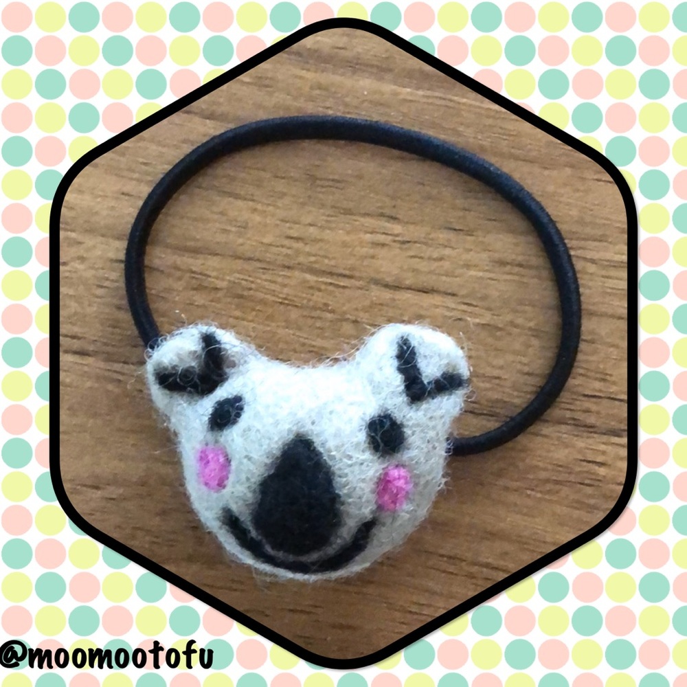 Koala Bear Hair Tie